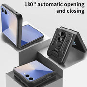 Custodia TPU con staffa magnetica per Samsung Galaxy Z Flip7