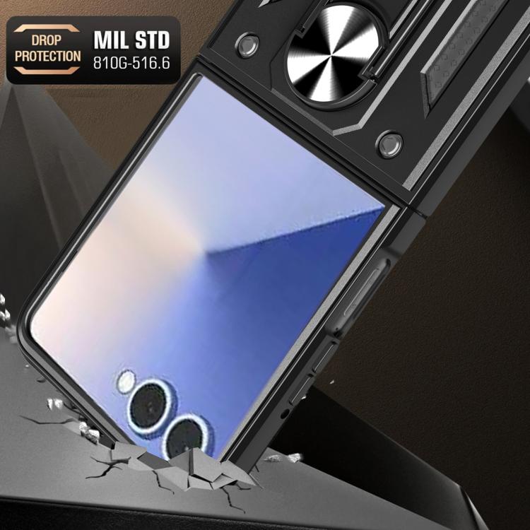 Custodia TPU con staffa magnetica per Samsung Galaxy Z Flip7