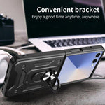 Custodia TPU con staffa magnetica per Samsung Galaxy Z Flip7