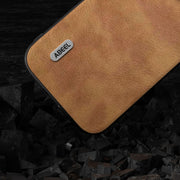 Custodia ABEEL Retro Litchi per iPhone