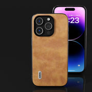 Custodia ABEEL Retro Litchi per iPhone