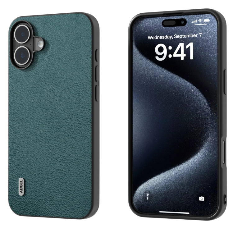 Custodia in vera pelle per iPhone 16 e 15