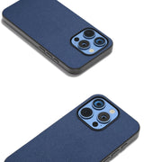 Custodia in vera pelle per iPhone 16 e 15