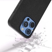 Custodia in vera pelle per iPhone 16 e 15
