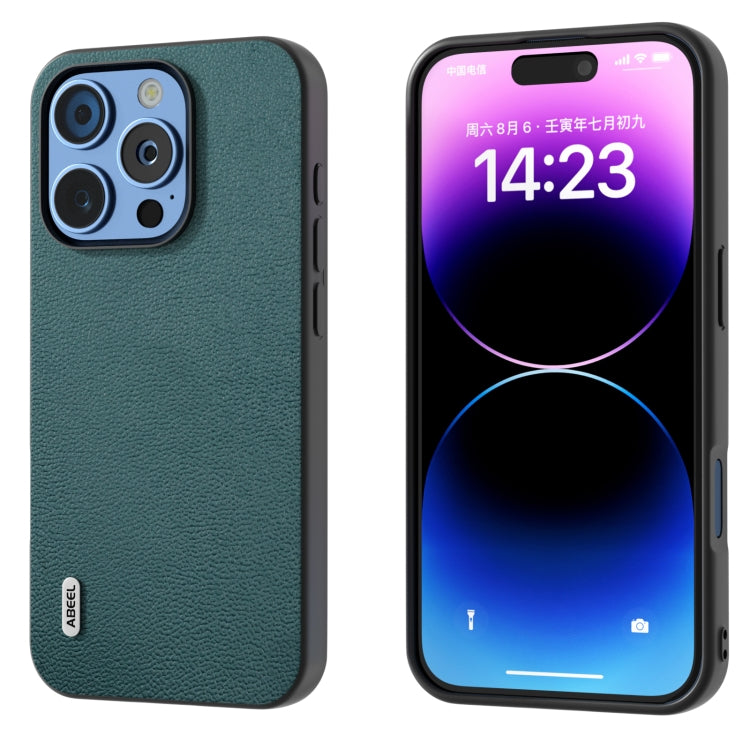 Custodia in vera pelle per iPhone 16 e 15