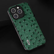 Custodia in vera pelle per iPhone 15 e 14