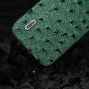 Custodia in vera pelle per iPhone 15 e 14