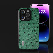 Custodia in vera pelle per iPhone 15 e 14