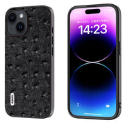 Custodia in vera pelle per iPhone 15 e 14