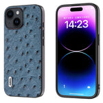 Custodia in vera pelle per iPhone 15 e 14