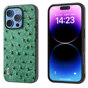 Custodia in vera pelle per iPhone 16 e 15