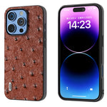 Custodia in vera pelle per iPhone 15 e 16