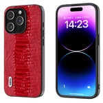 Custodia in vera pelle per iPhone 16 e 15