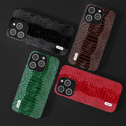 Custodia in vera pelle ABEL per iPhone 15 e 14