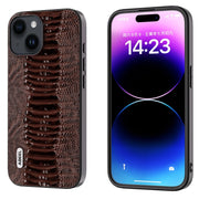 Custodia in vera pelle ABEL per iPhone 15 e 14
