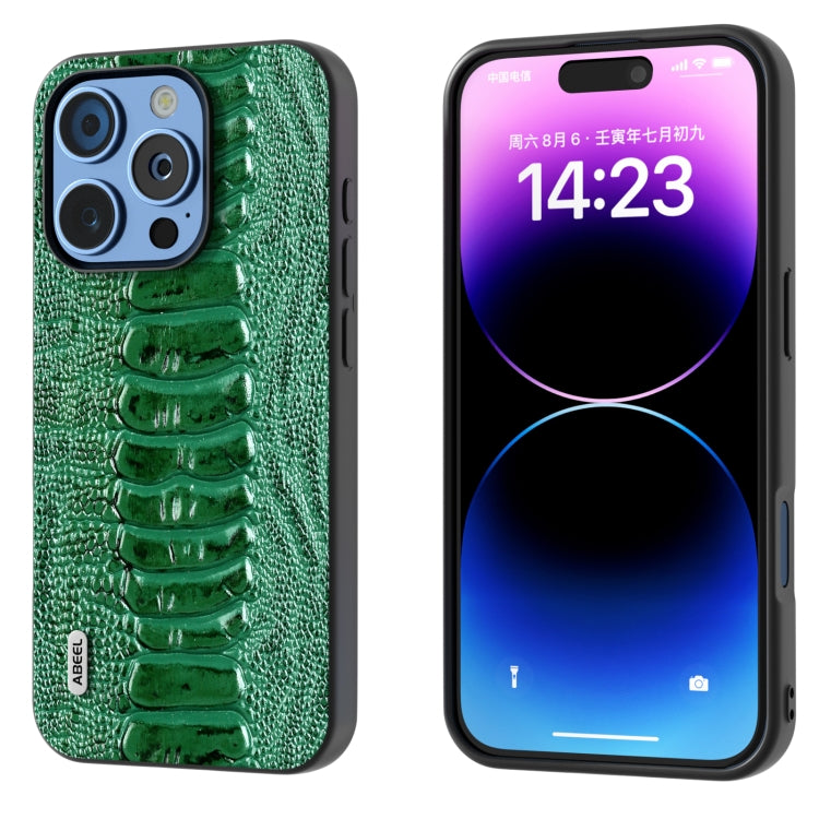 Custodia in vera pelle per iPhone 16 e 15