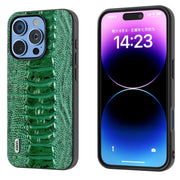 Custodia in vera pelle per iPhone 16 e 15