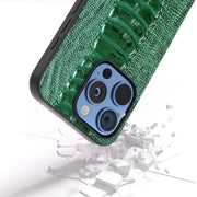 Custodia in vera pelle per iPhone 16 e 15
