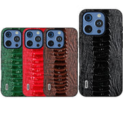 Custodia in vera pelle per iPhone 16 e 15