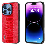 Custodia in vera pelle per iPhone 16 e 15