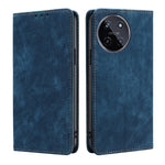 Custodia in pelle magnetica con blocco RFID per Realme 12 Pro