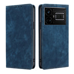 Custodia in pelle magnetica con blocco RFID per Realme 12 Pro
