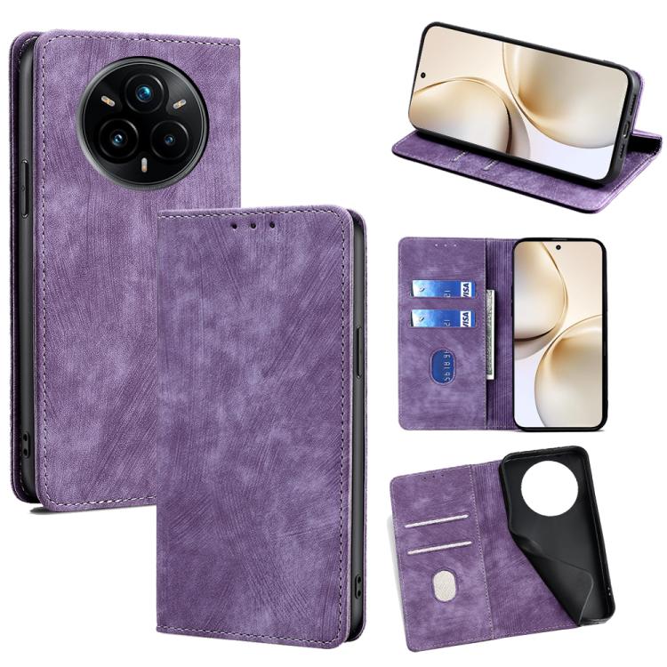 Custodia in pelle magnetica per Realme 14 Pro+