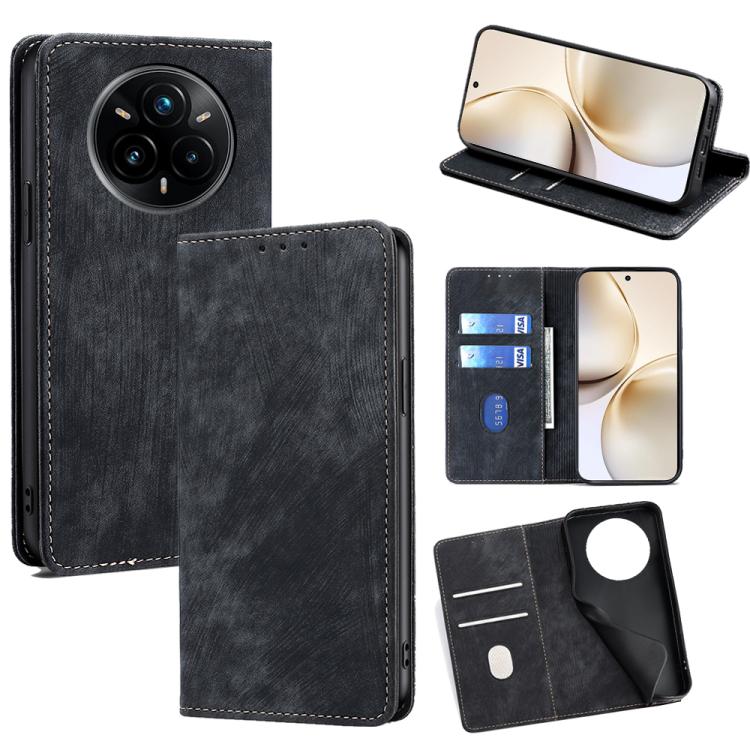 Custodia in pelle magnetica per Realme 14 Pro+