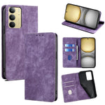Custodia in pelle magnetica per Realme 14 Pro+