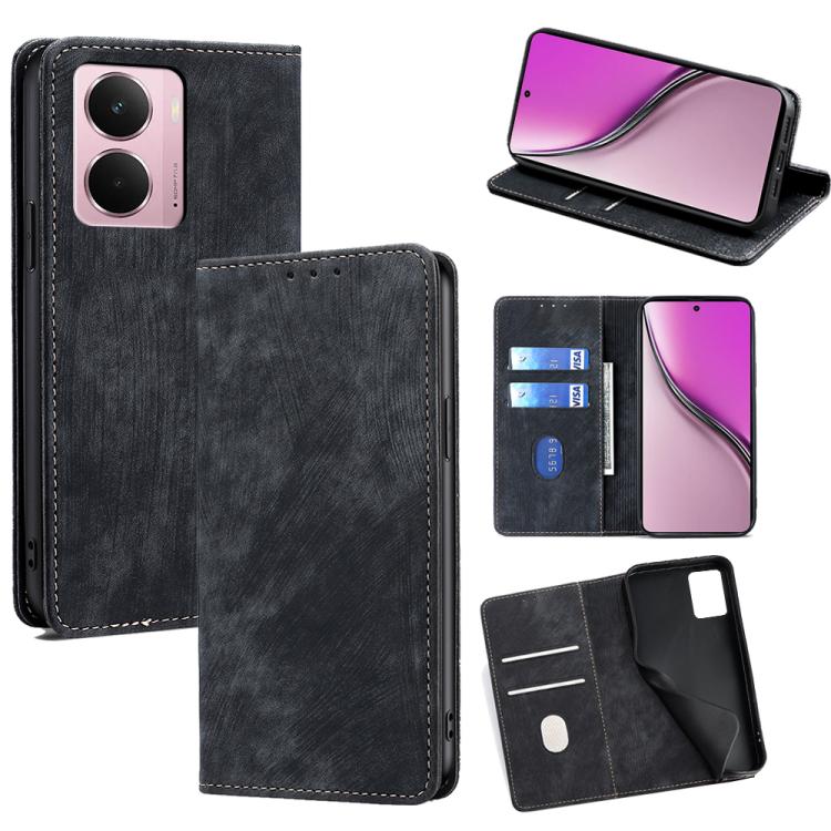 Custodia portafoglio in pelle per Realme GT 7 5G