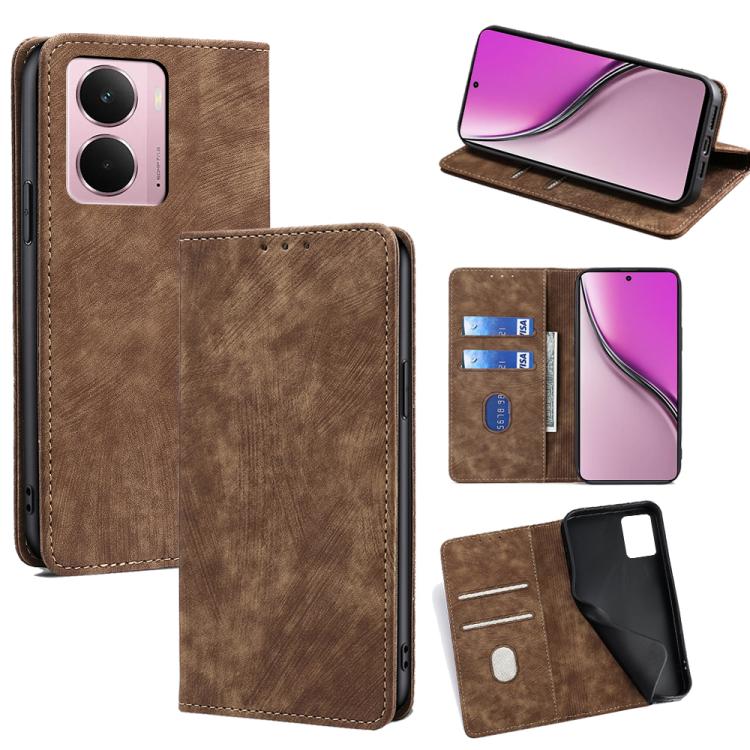 Custodia portafoglio in pelle per Realme GT 7 5G