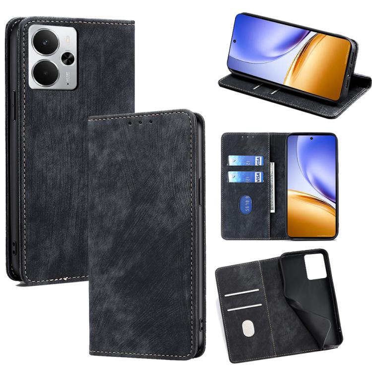 Custodia portafoglio in pelle per Realme GT 7 5G