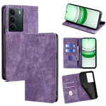 Custodia in pelle magnetica con blocco RFID per Realme C85