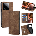 Custodia portafoglio in pelle per Realme GT 7 5G