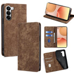 Custodia portafoglio in pelle per Realme 16 5G con blocco RFID
