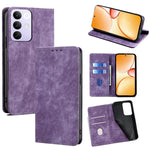 Custodia in pelle magnetica con blocco RFID per Realme C85