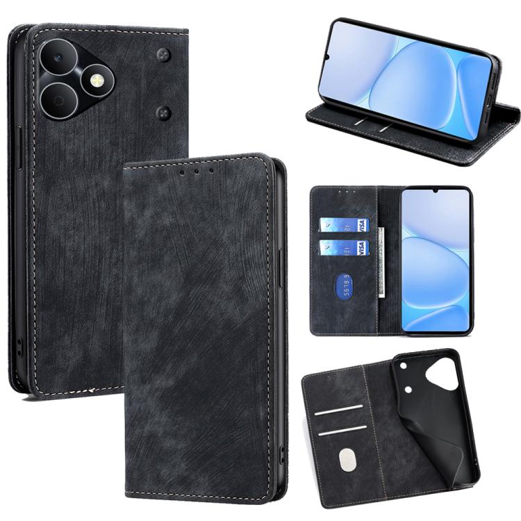 Custodia portafoglio in pelle per Realme P4 Power 5G