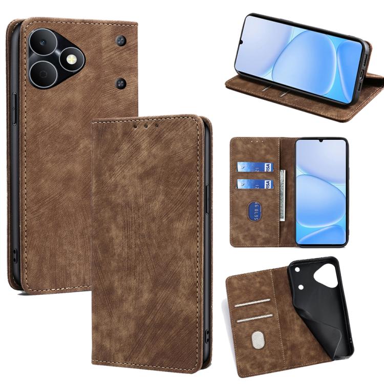 Custodia portafoglio in pelle per Realme P4 Power 5G