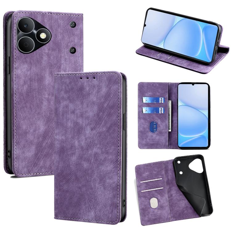 Custodia portafoglio in pelle per Realme P4 Power 5G