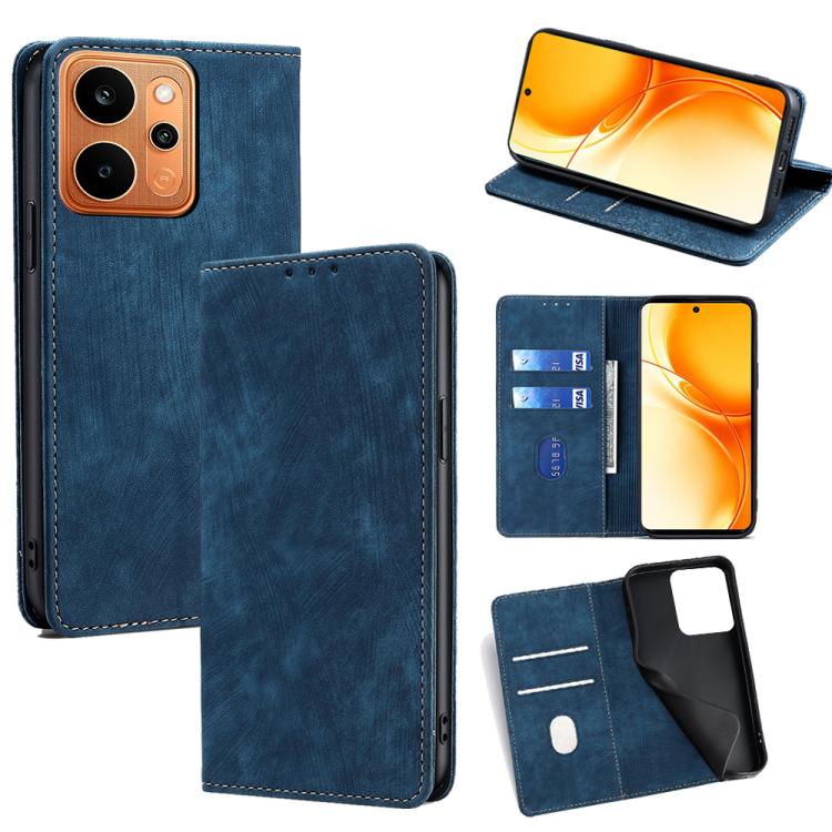 Custodia portafoglio in pelle per Realme P4 Power 5G