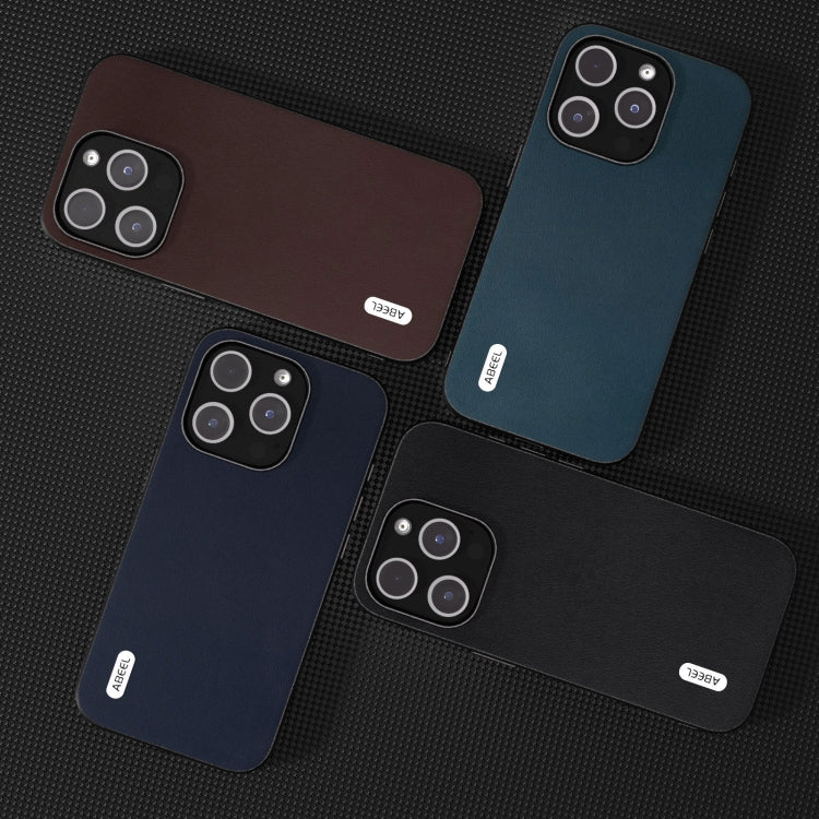 Custodia in vera pelle ABEL per iPhone 14 e 15