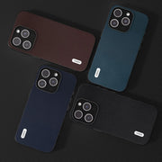 Custodia in vera pelle ABEL per iPhone 15 e 14