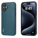 Custodia in vera pelle per iPhone 16 e 15