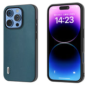 Custodia in vera pelle per iPhone 16 e 15