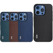 Custodia in vera pelle per iPhone 16 e 15