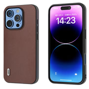 Custodia in vera pelle per iPhone 16 e 15