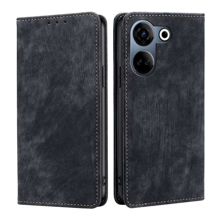Custodia in pelle magnetica per Tecno Camon 20 Pro