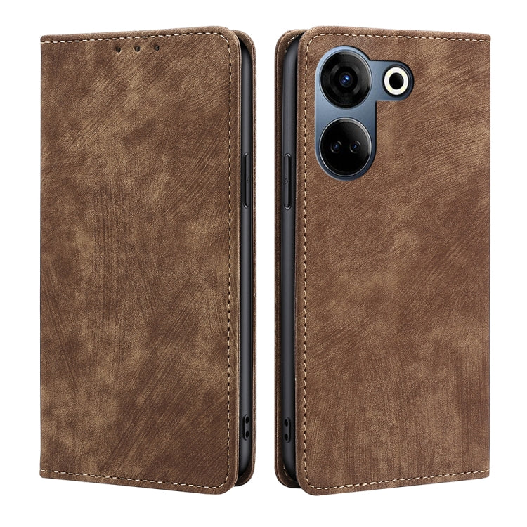 Custodia in pelle magnetica per Tecno Camon 20 Pro