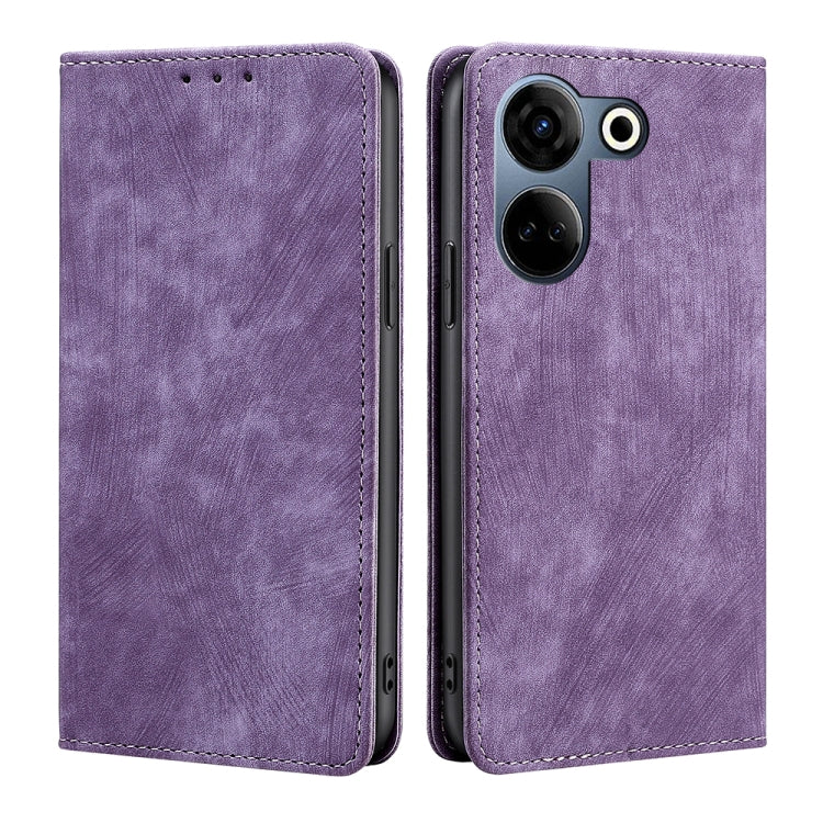 Custodia in pelle magnetica per Tecno Camon 20 Pro