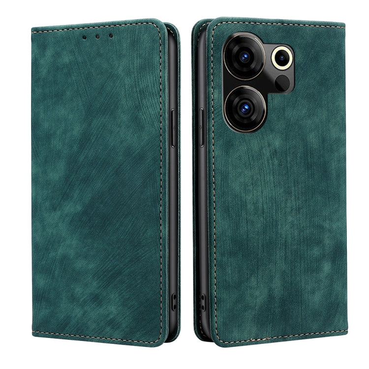Custodia in pelle magnetica per Tecno Pova 5 Pro